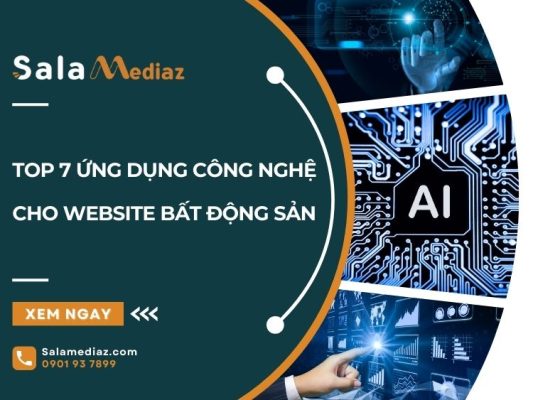 ung dung cong nghe website bat dong san